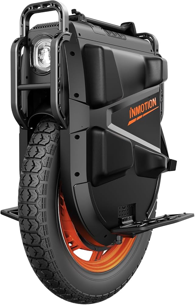 Image of a black E-Unicycle.